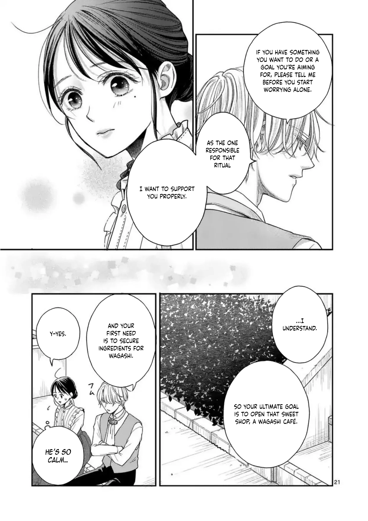 Got summoned to another world by accident, so I’ll just make Japanese sweets. Chapter 2 Page 21